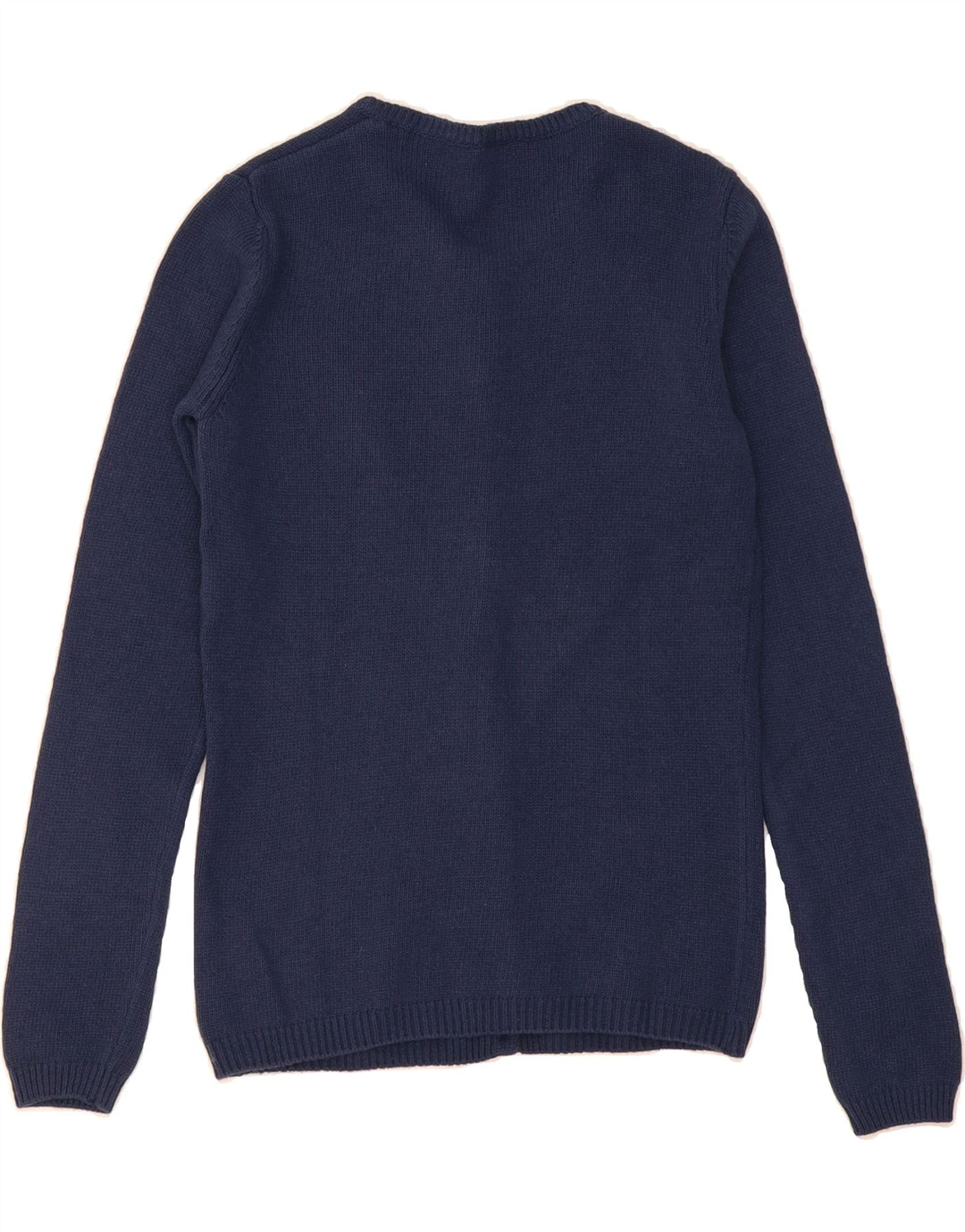 BENETTON Womens Cardigan Sweater UK 10 Small Navy Blue Vintage Benetton and Second-Hand Benetton from Messina Hembry 