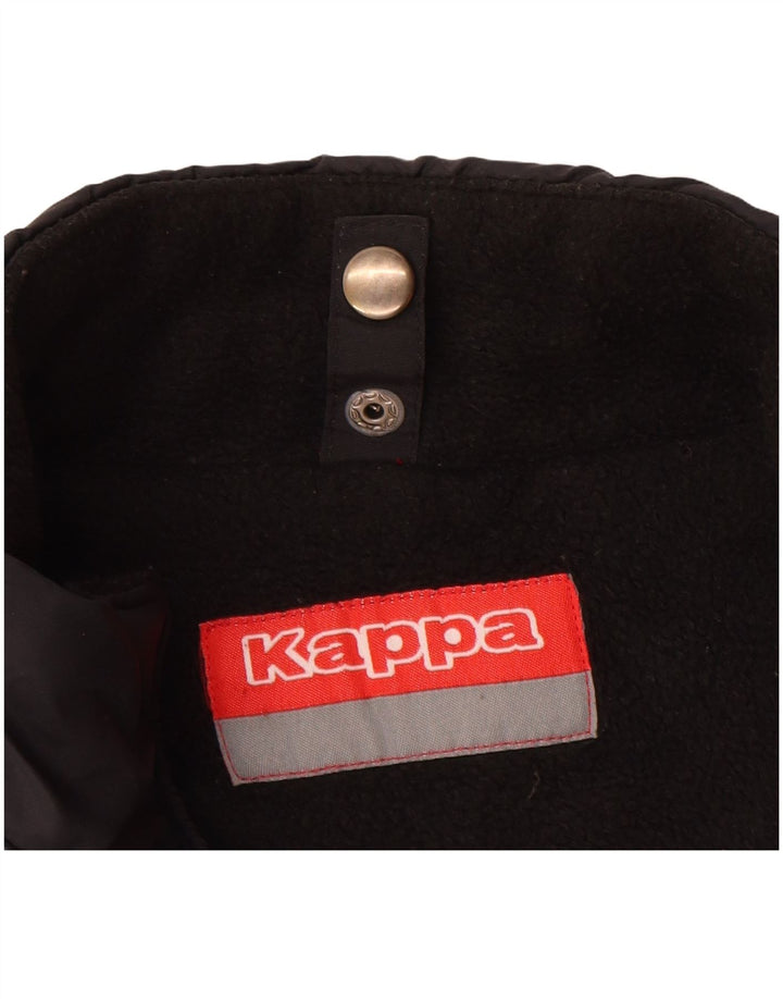 Kappa Polstret Herrejakke UK 40 Stor Sort Polyamid