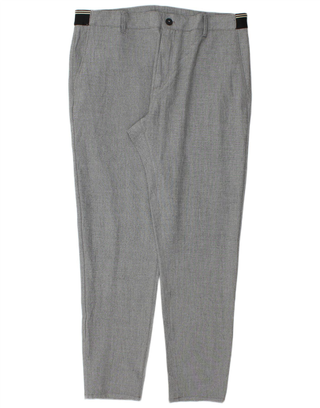 Zara Herre Tapered Chino Bukser Large W32 L29 Grå