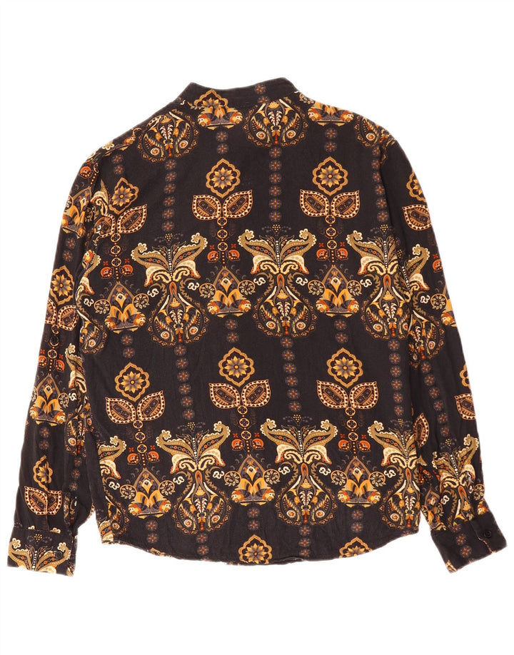 ADON Herreskjorte Lille Sort Paisley