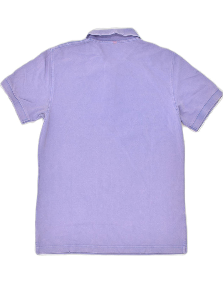 SUN68 Mens Polo Shirt Large Purple Cotton | Vintage Sun68 | Thrift | Second-Hand Sun68 | Used Clothing | Messina Hembry 