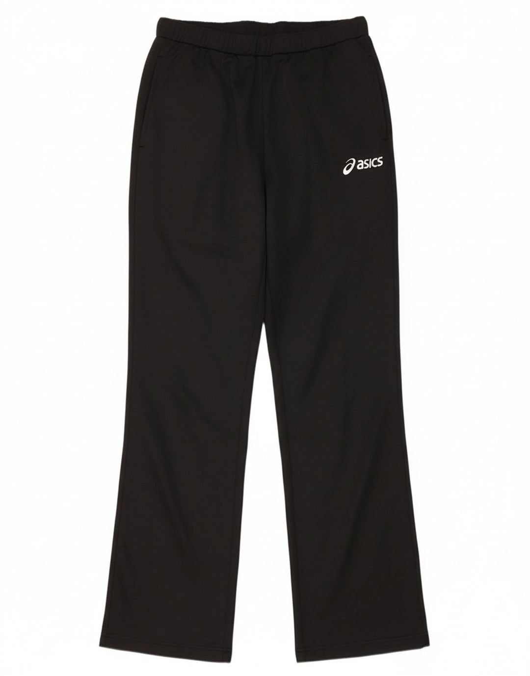 ASICS Womens Tracksuit Trousers UK 10 Small  Black Polyester