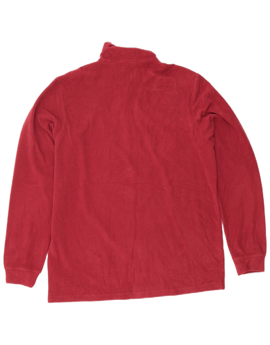 Lotto Herre lynlås hals Fleece Jumper Medium Rød Polyester