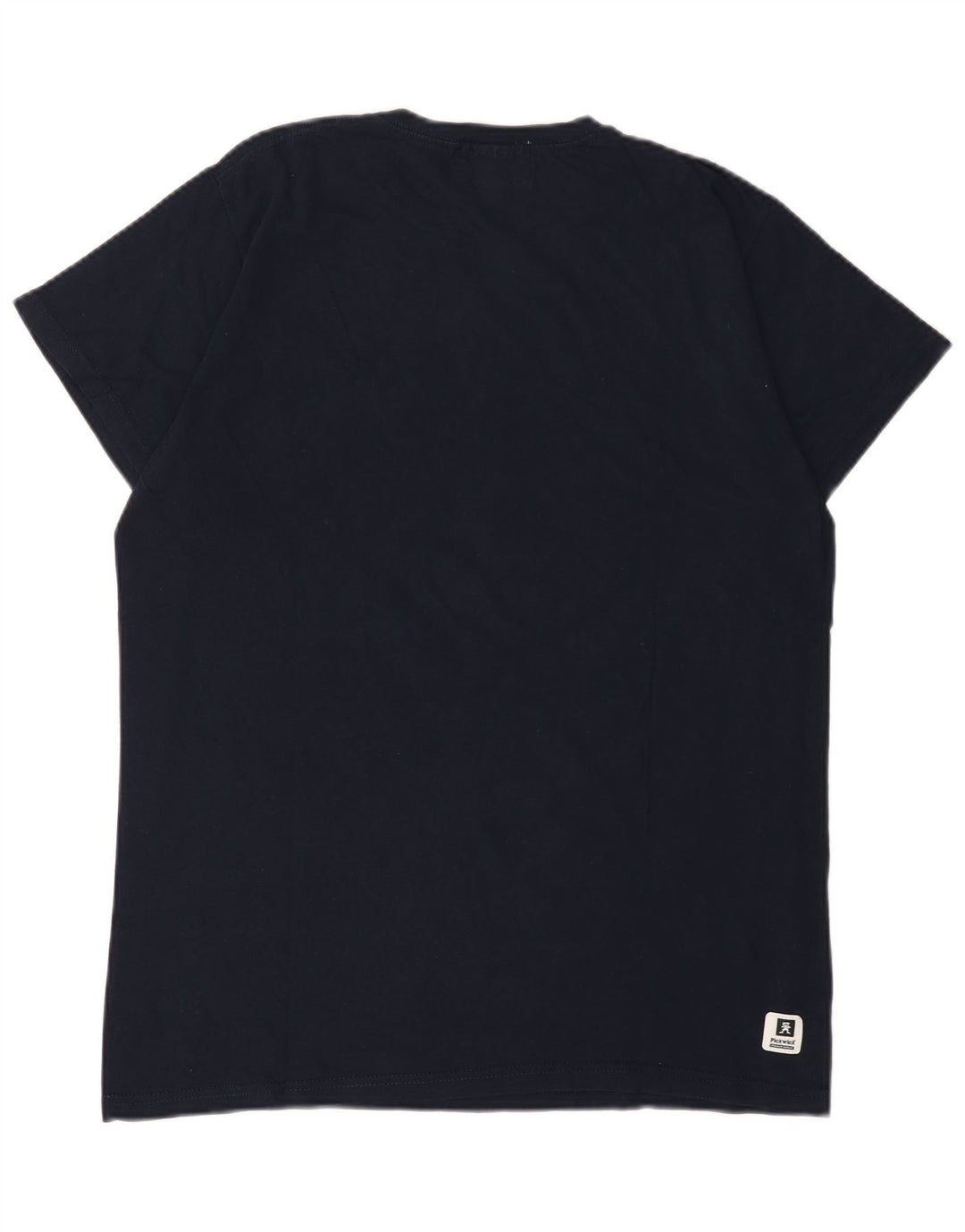 Pickwick Herre Grafisk T-Shirt Top Stor Marineblå