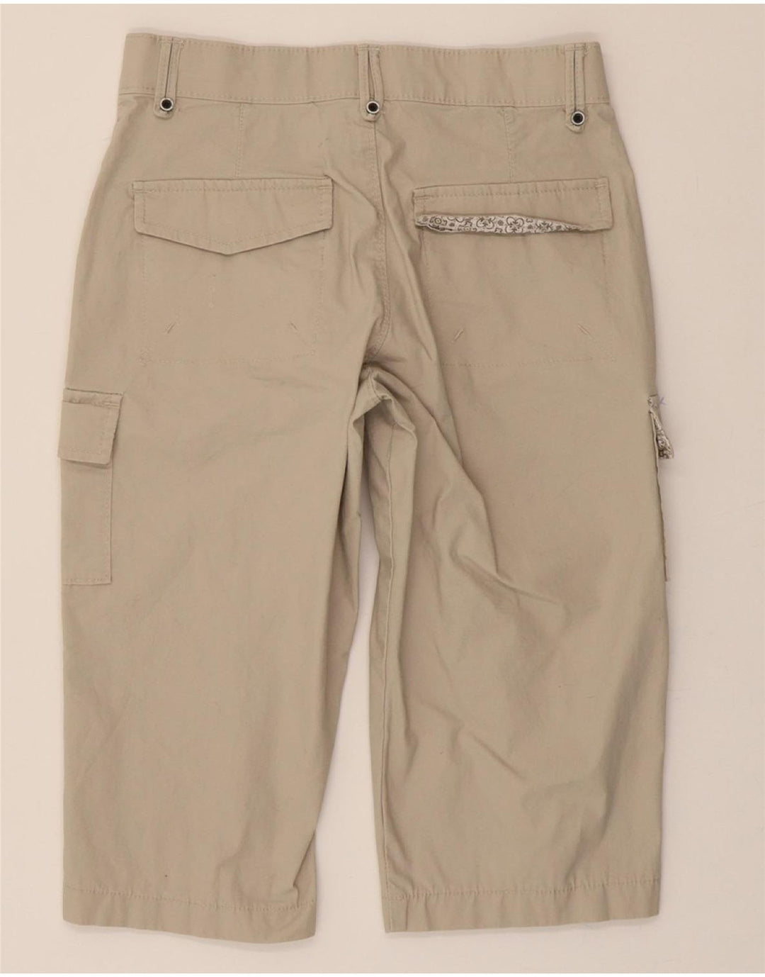 LEE Womens Bermuda Shorts US 4 Small W28 Grey Cotton Vintage Lee and Second-Hand Lee from Messina Hembry 
