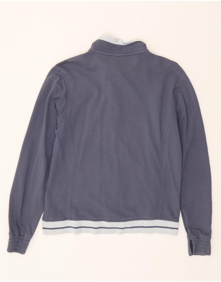 Champion Womens træningsdragt Topjakke UK 14 Medium Navy Blue Colourblock