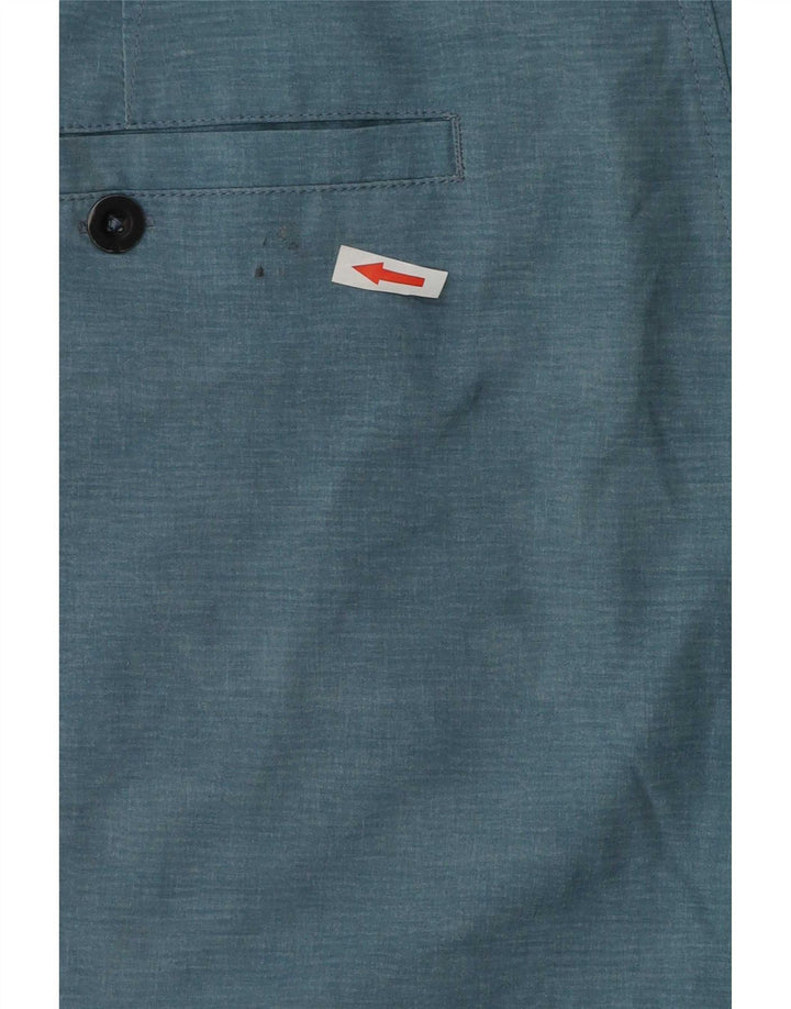 Quiksilver Chino Shorts til mænd W38 XL Blå Polyester