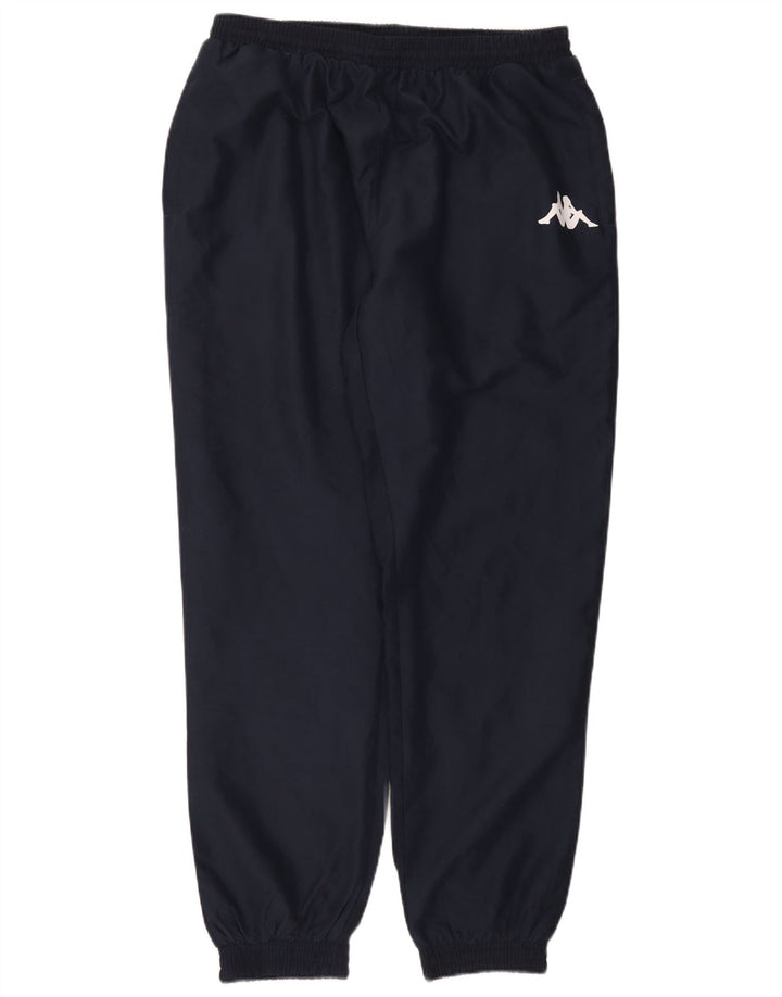 Kappa Herre grafisk træningsdragt Bukser Joggers 2XL Navy Blue Polyester