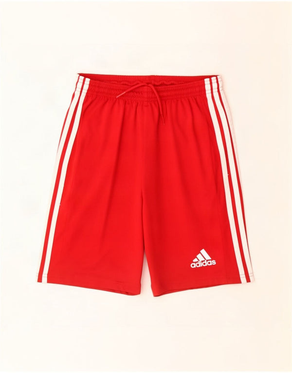Adidas Boys Aeroready Sports Shorts 13-14 År Rød Polyester