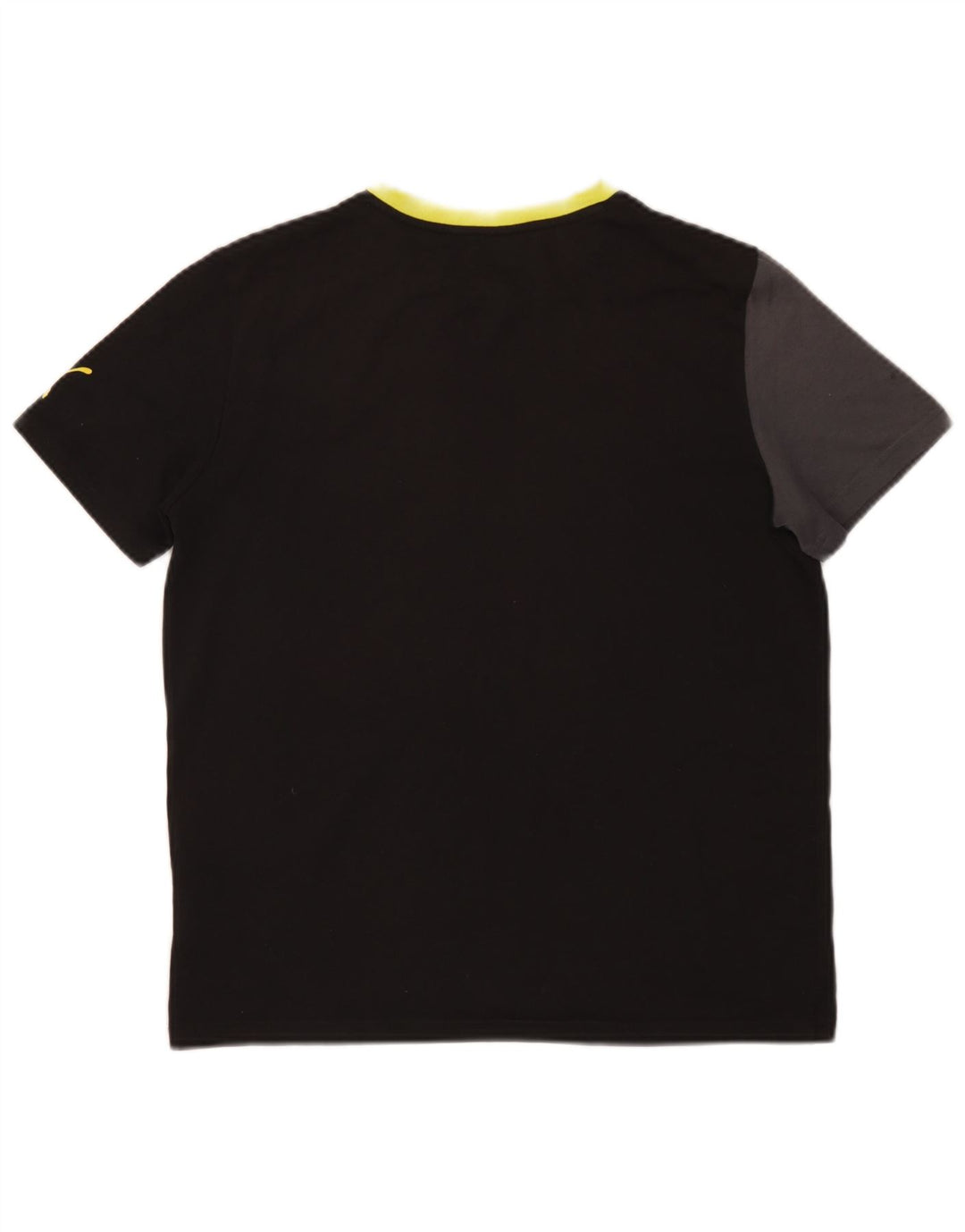 Puma Boys Grafisk T-Shirt Top 15-16 år Sort Colourblock Polyester