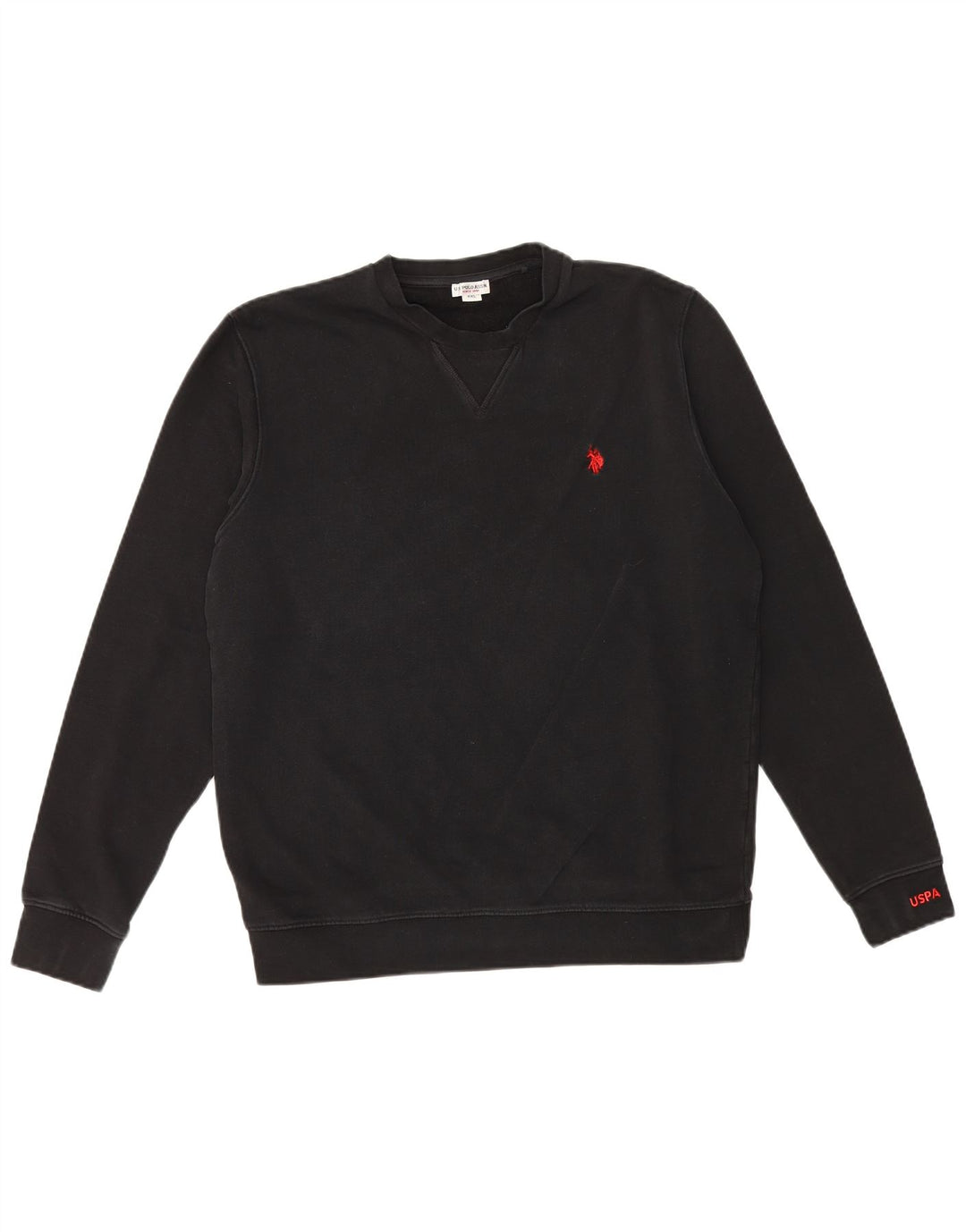 U.S. Polo Assn. Herre Sweatshirt Jumper 2XL Sort