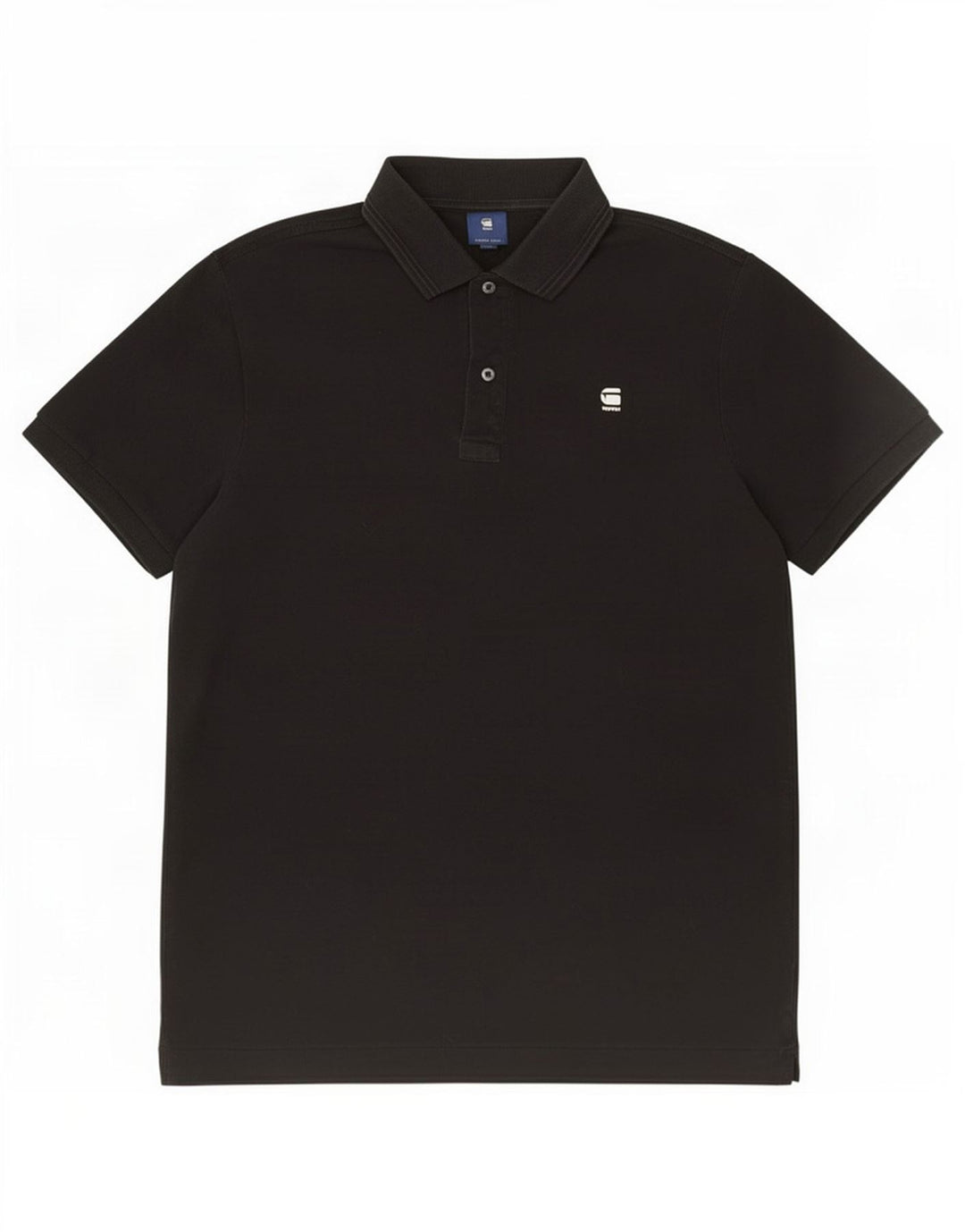G-Star herre poloshirt Medium sort bomuld