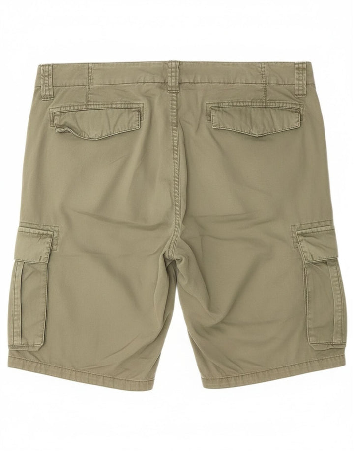 Champion Herre Cargo Shorts IT 54 2XL W38 Khaki Bomuld