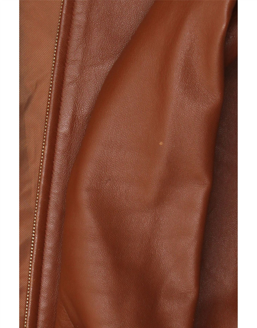 Vintage dame læderjakke UK 12 Medium Brown