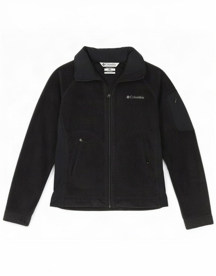 Columbia Dame Fleecejakke UK 6 XS Sort Polyester