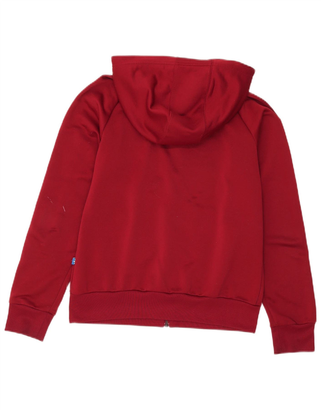Adidas Dame Hættetrøje Sweater UK 12 Medium Burgundy Polyester