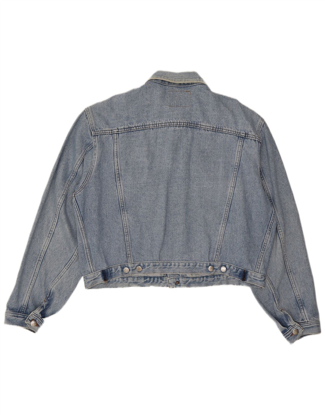 El Charro Dame Oversized denimjakke UK 18 XL Blå Bomuld