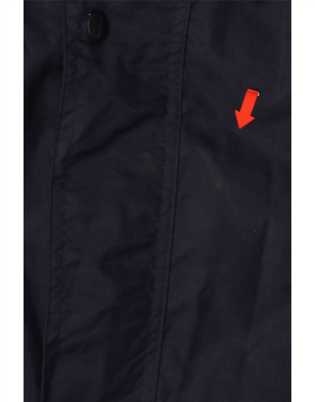 SPALDING Mens Windbreaker Jacket UK 42 XL Navy Blue Polyamide Vintage Spalding and Second-Hand Spalding from Messina Hembry 