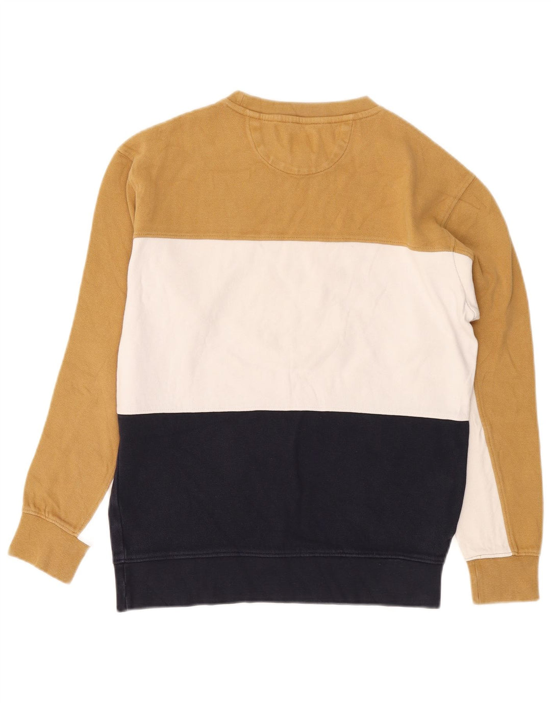 Zara Herre sweatshirt Jumper Medium Flerfarvet Colourblock Bomuld