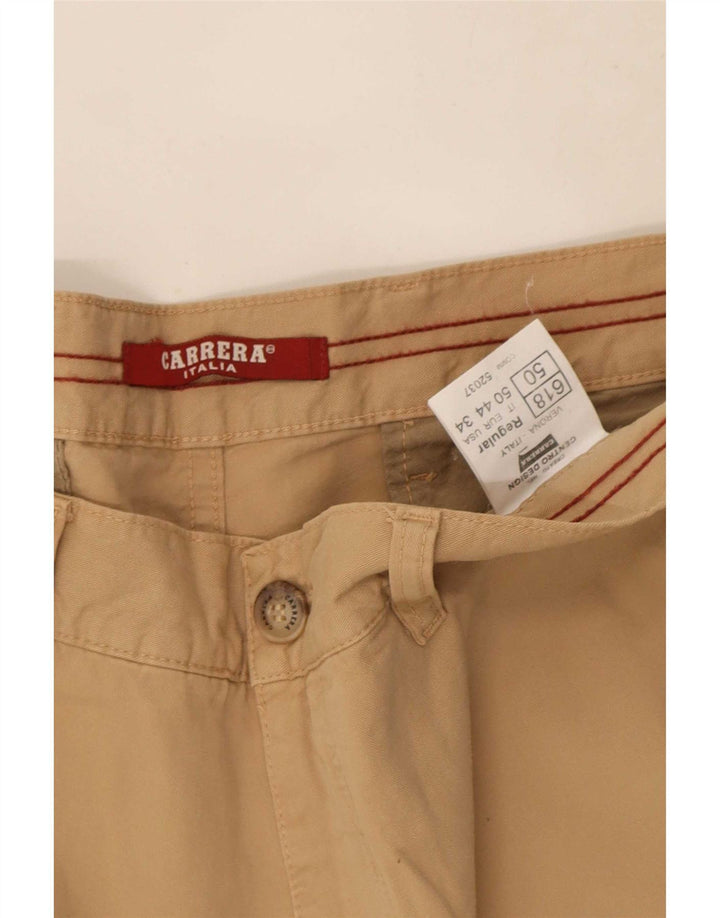 Carrera Herre 618 Cargo Shorts W34 Large Beige Bomuld