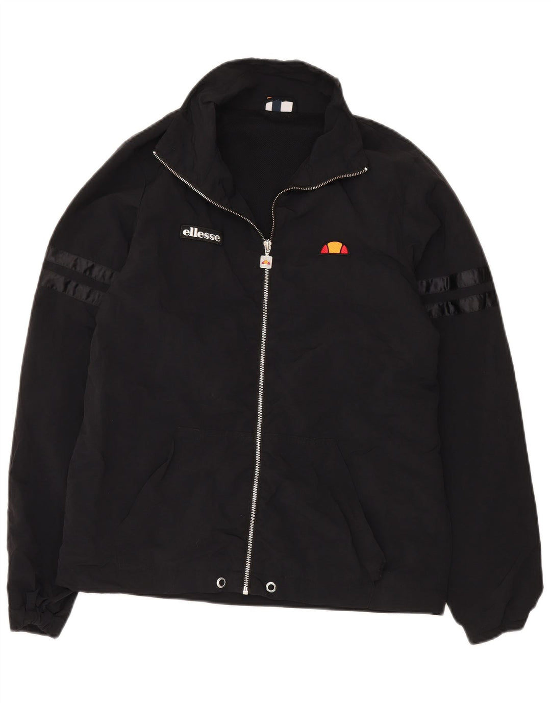 ELLESSE Womens Oversized træningsdragt Topjakke UK 10 Small Black