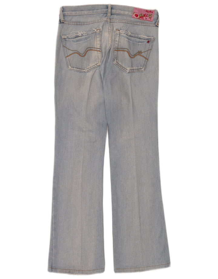 Replay Dame Flared Jeans W25 L30 Blå Bomuld