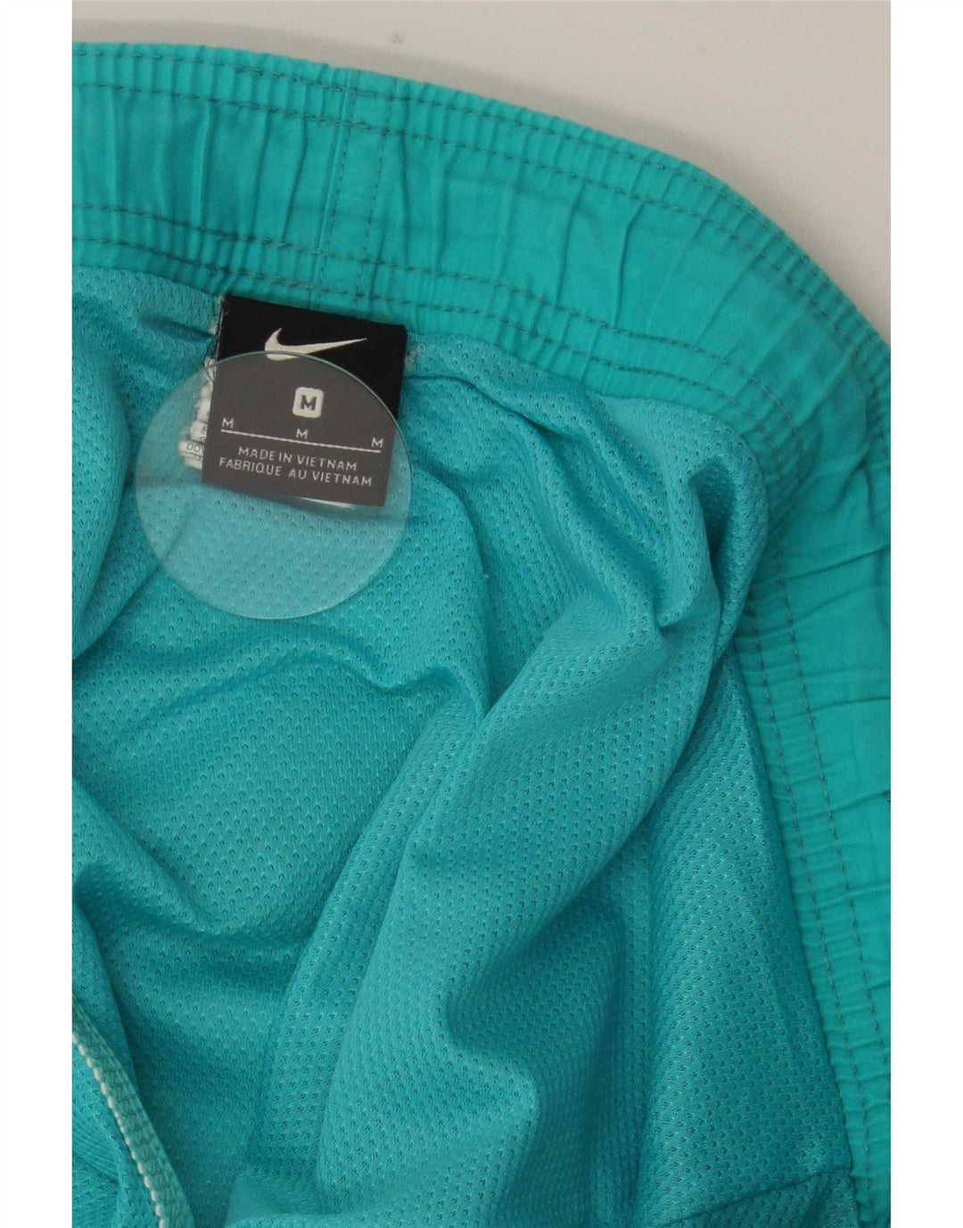 Nike grafiske svømmeshorts til mænd mellemblå polyester