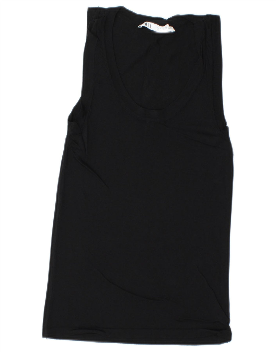 Zara Damevest Top UK 8 Lille Sort