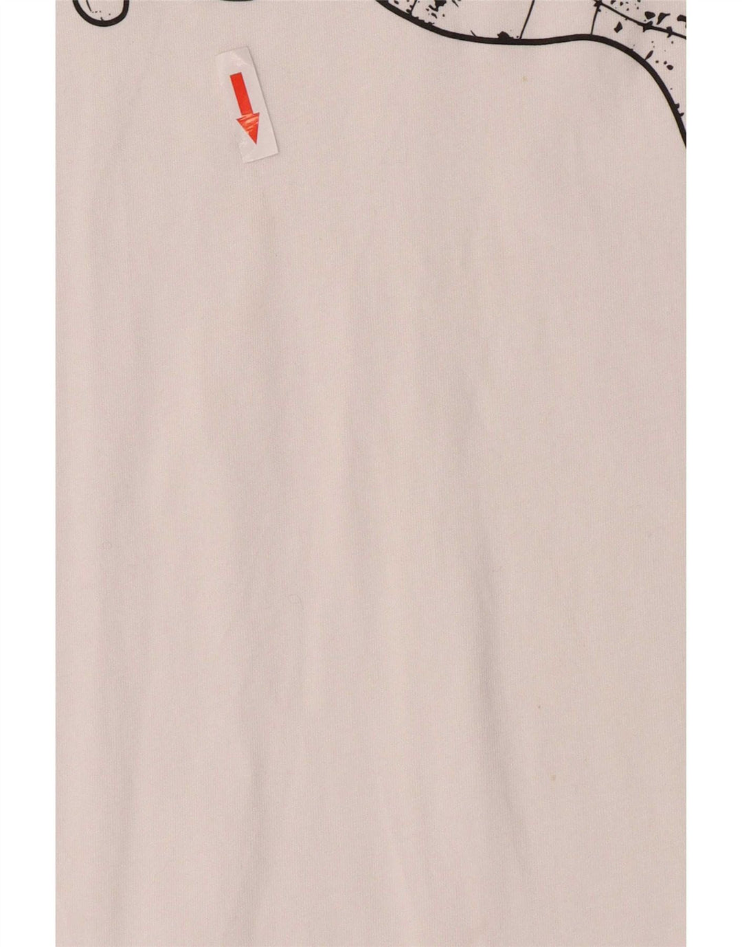 Puma Herre Grafisk T-Shirt Top Stor Hvid