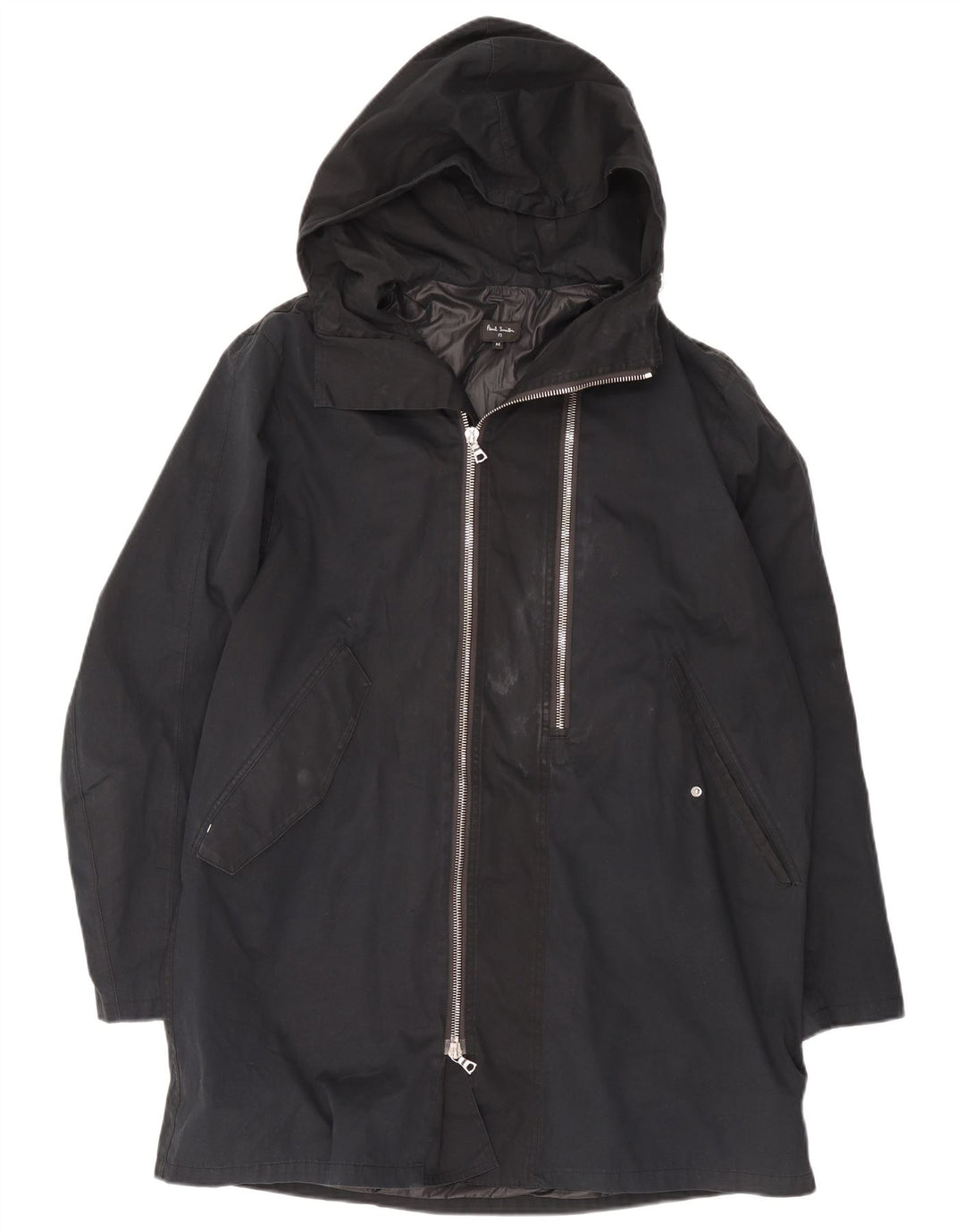 Paul Smith Regnfrakke med hætte til mænd UK 38 Medium Black