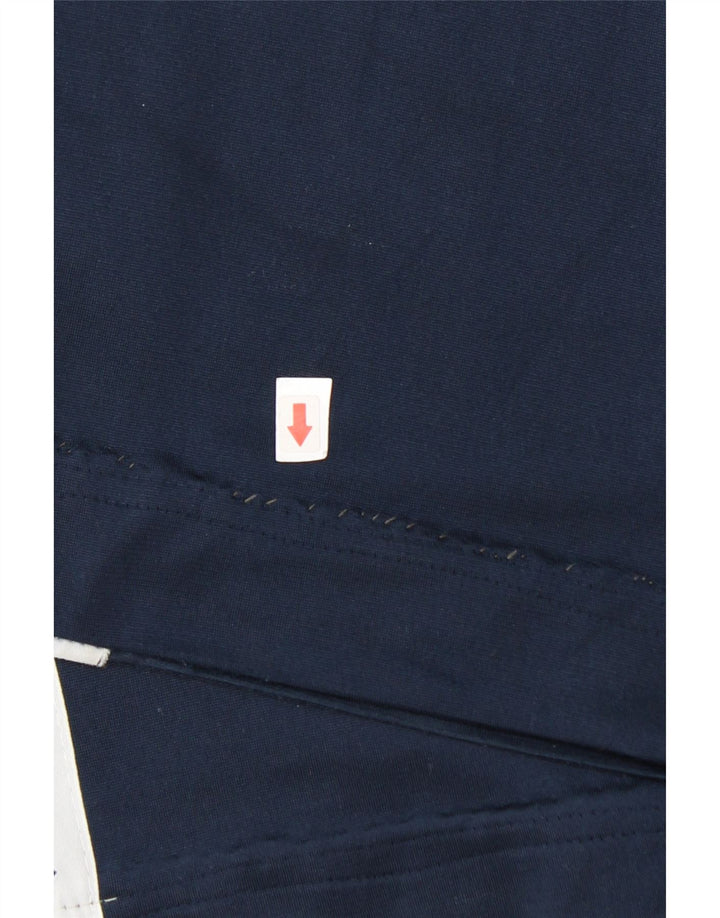 Lotto Herre grafisk træningsdragt Bukser Large Navy Blue Colourblock