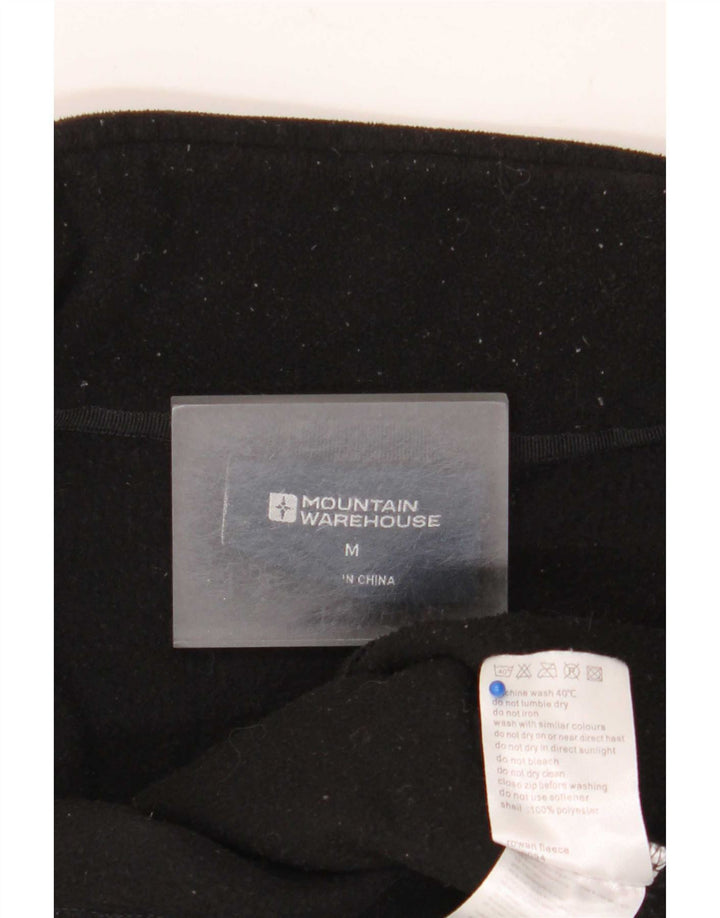 Mountain Warehouse Herre Fleecejakke UK 38 Medium Sort Polyester