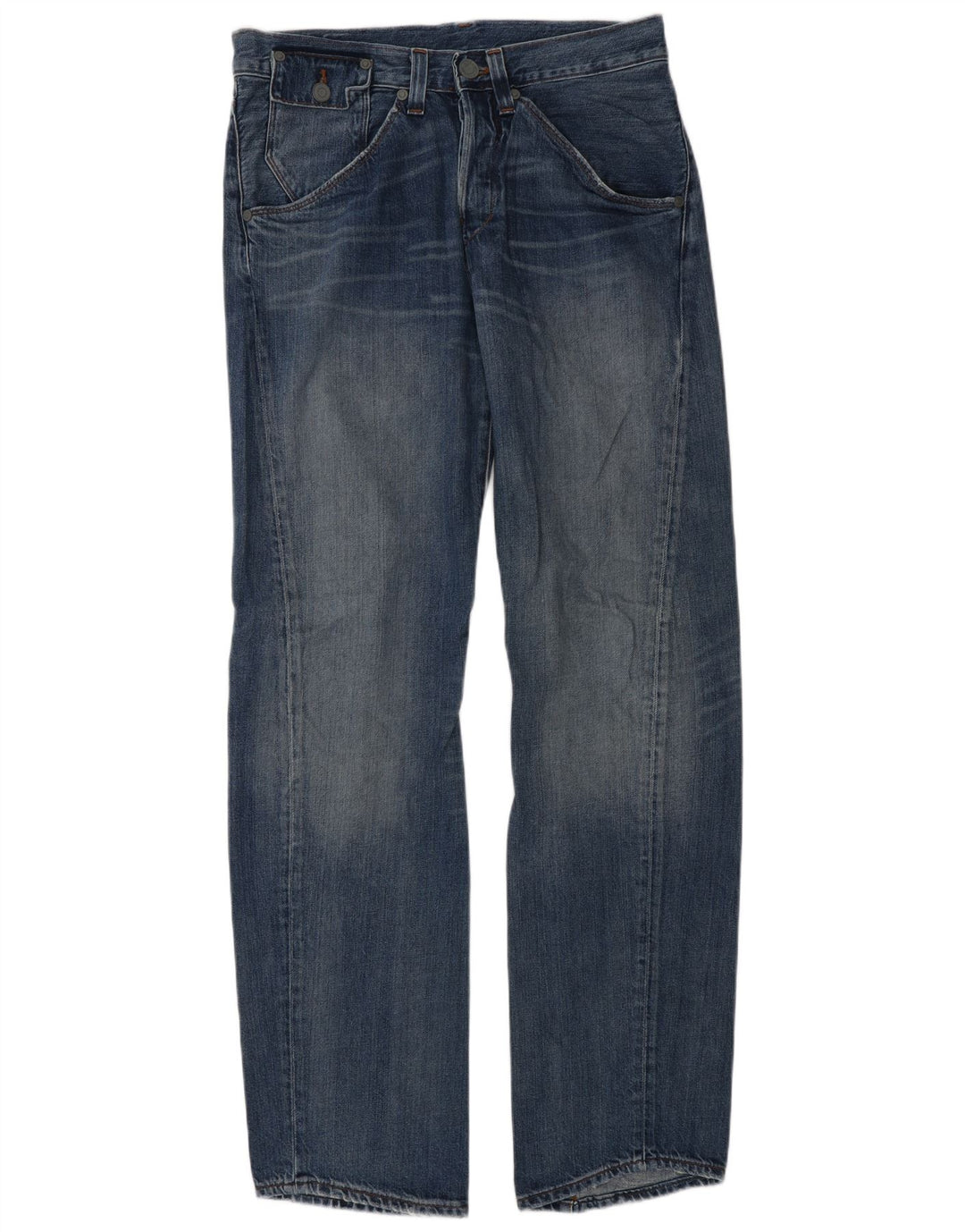 Levi's Mens Engineered Straight Jeans W30 L34 blå bomuld