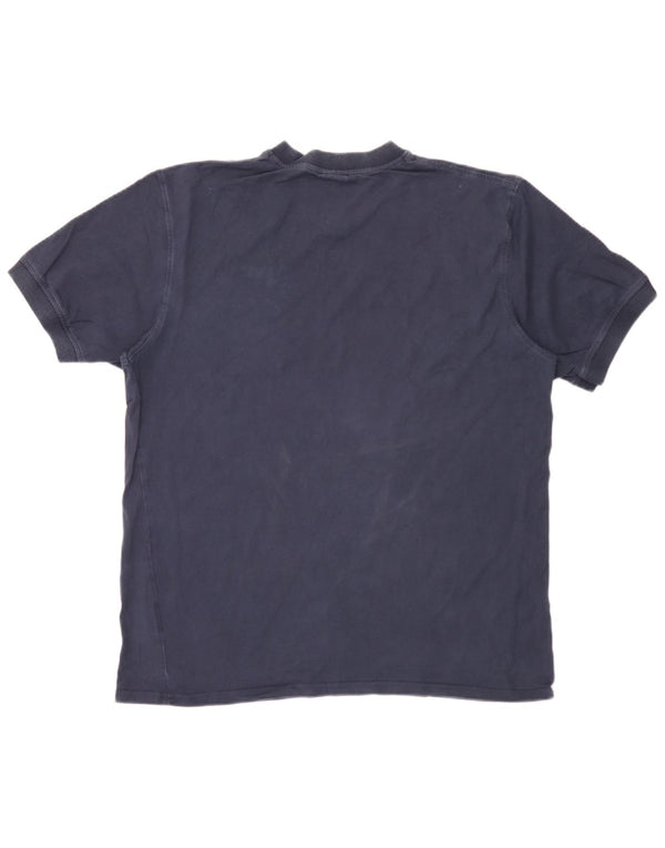Nike T-shirt top til mænd UK 45/47 XL marineblå bomuld