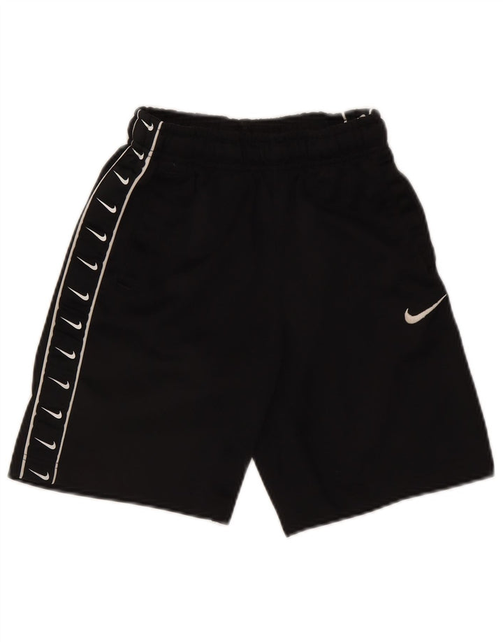 Nike drenge grafiske sportsshorts 10-11 år medium sort polyester