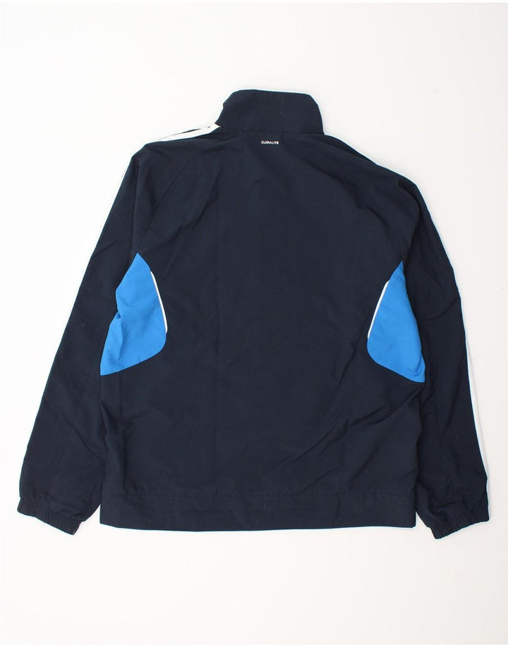 Adidas Herre Climalite Træningsdragt Topjakke Stor Marineblå Colourblock