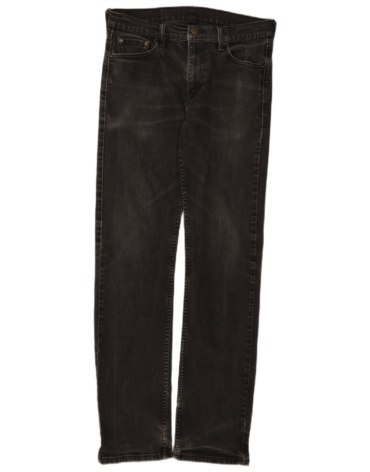 Levi's Straight Jeans til mænd W30 L31 Sort