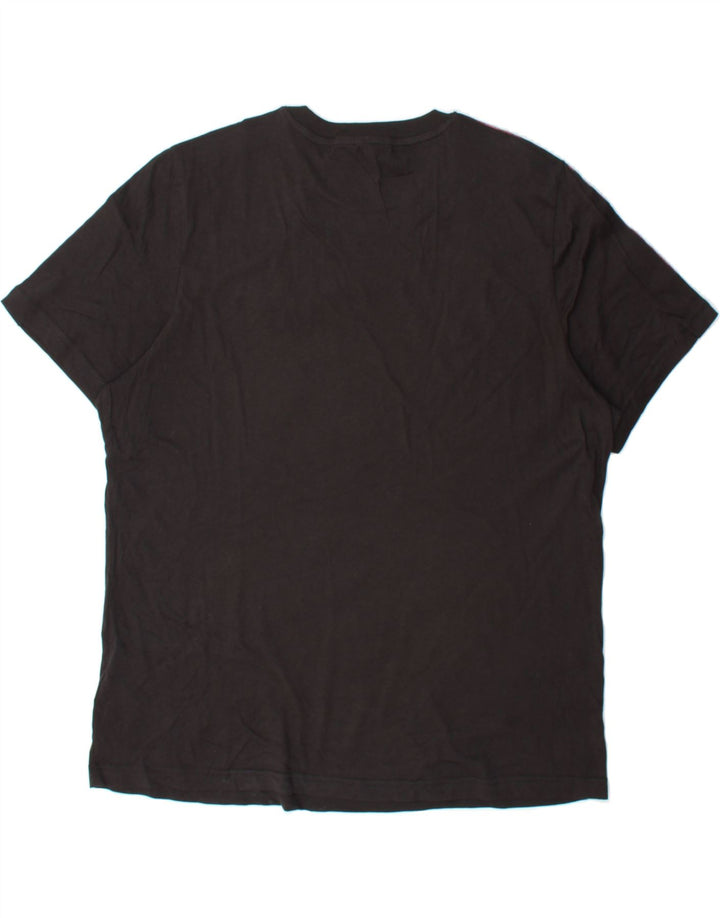 PUMA Mens Graphic T-Shirt Top XL Black Cotton Vintage Puma and Second-Hand Puma from Messina Hembry 