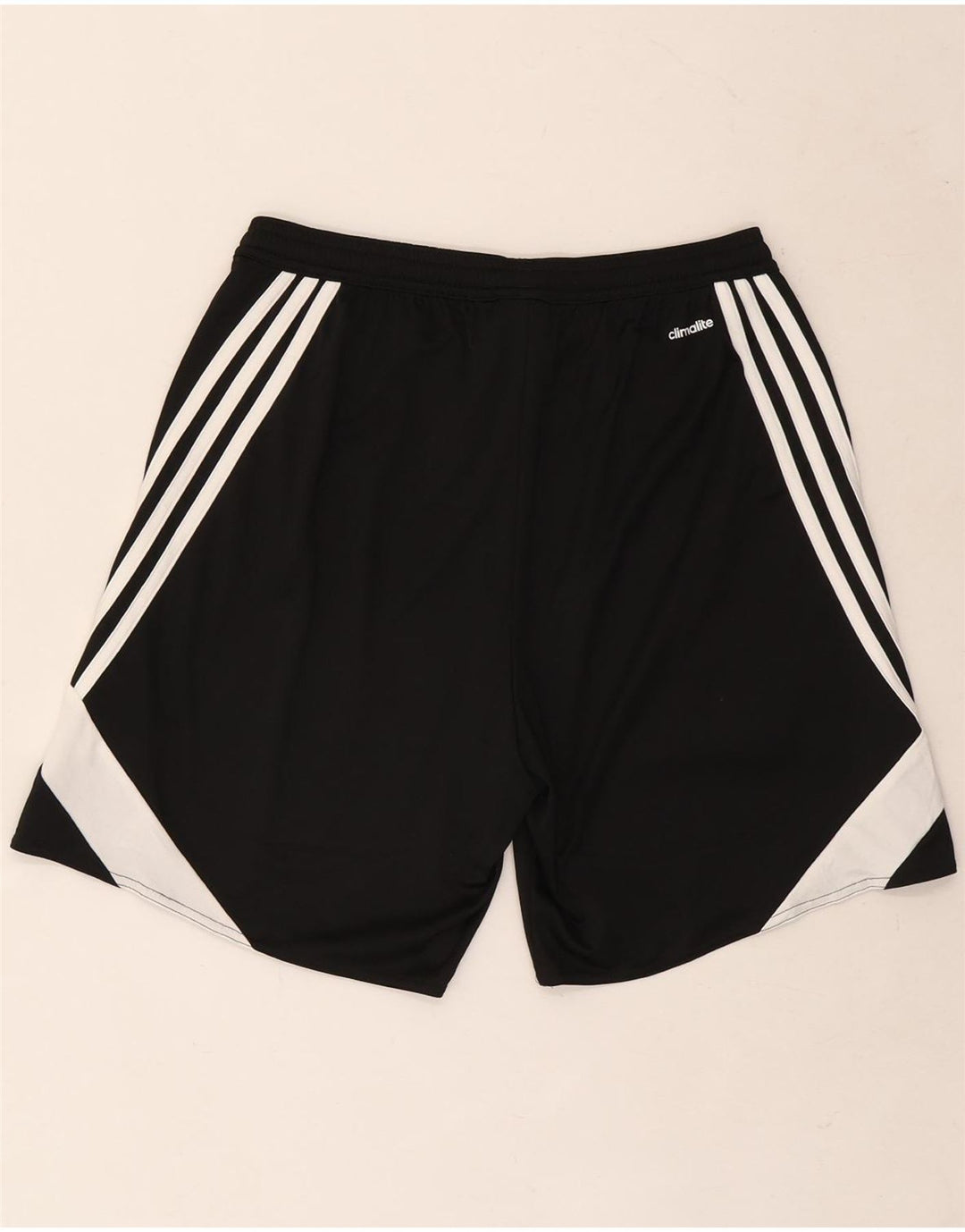 Adidas Herre Climalite Sportshorts Medium Sort Colourblock Polyester