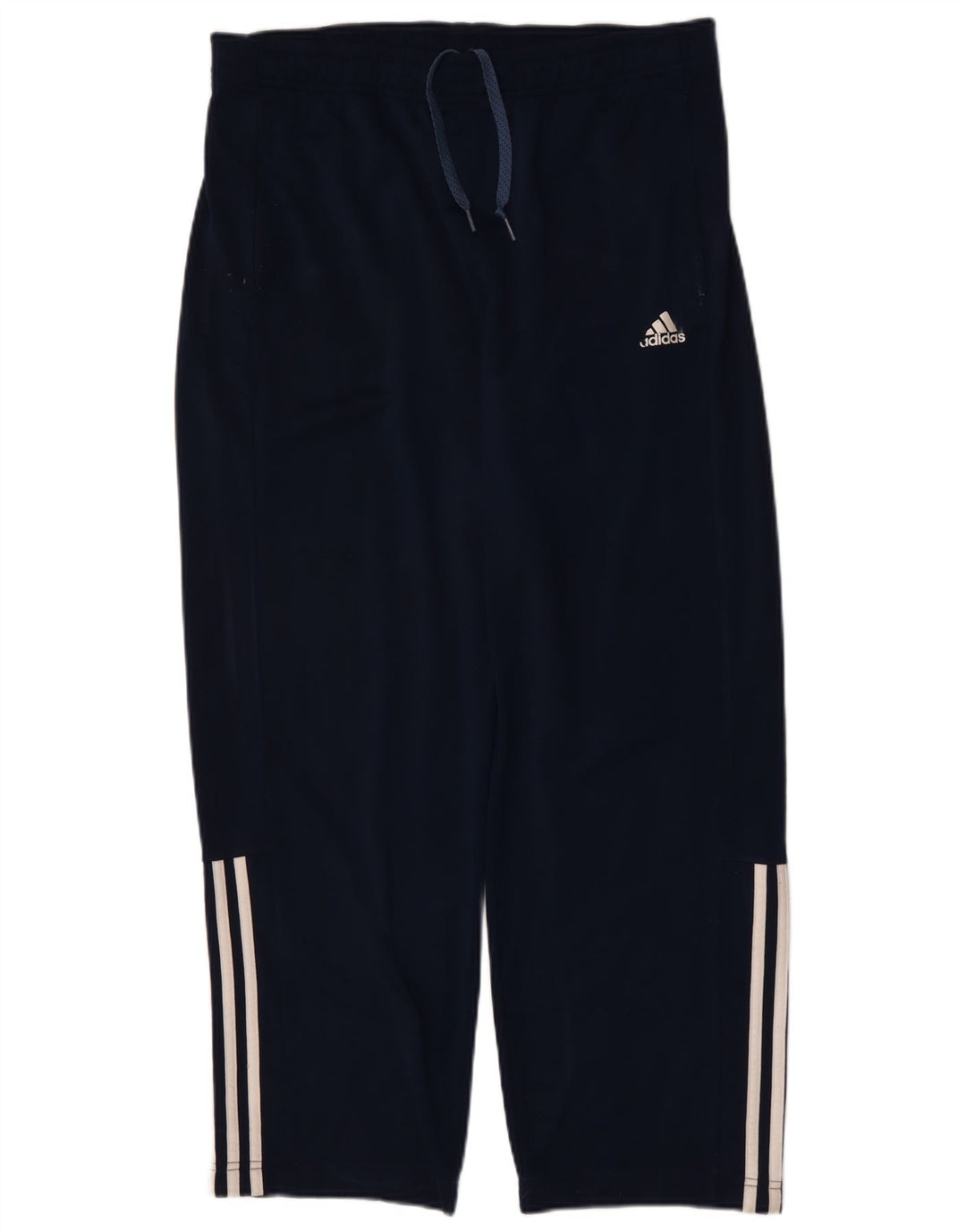 Adidas Træningsdragtsbukser til mænd UK 44/46 Large Navy Blue Polyester