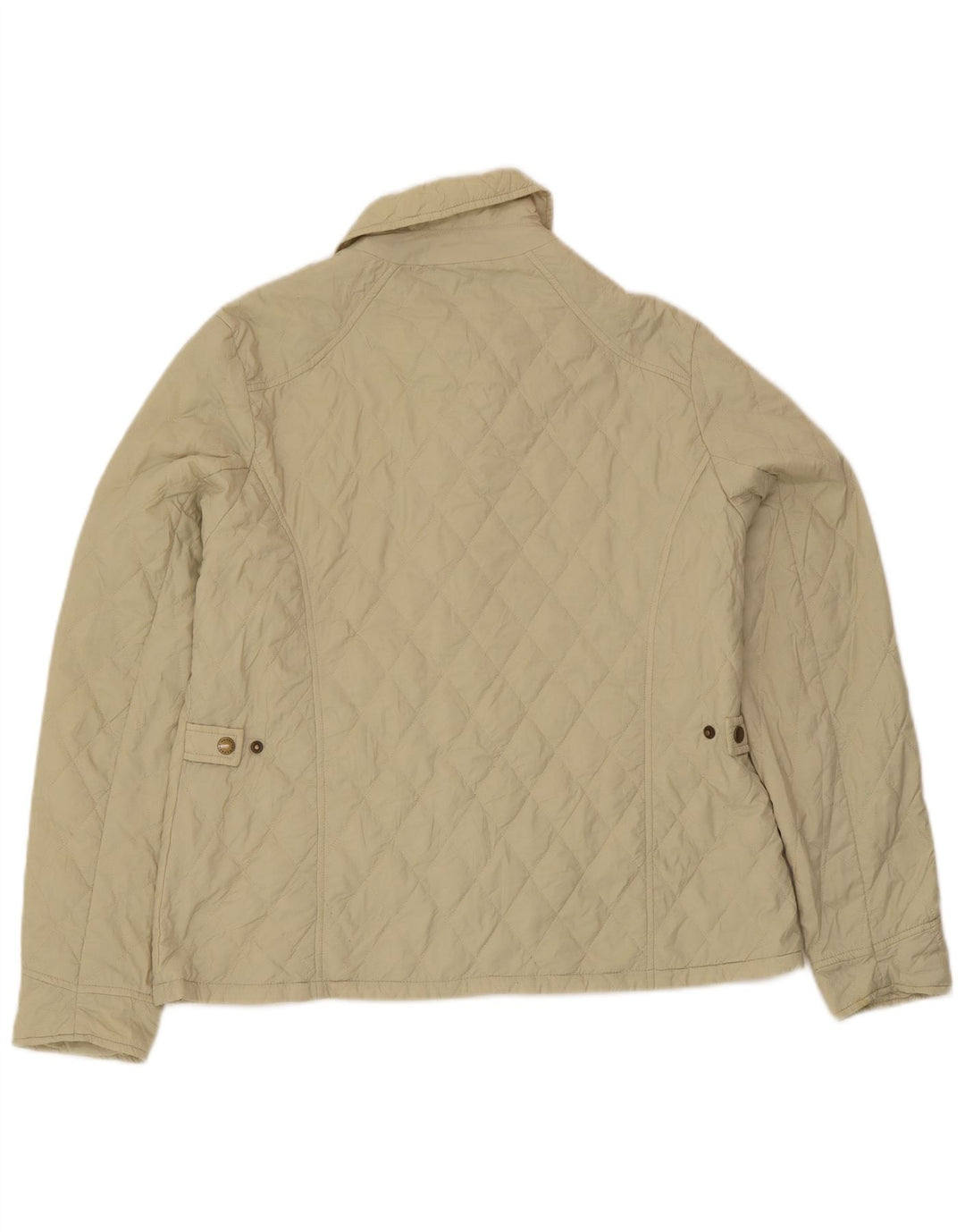 Barbour Quiltet jakke til kvinder UK 18 XL Khaki Polyamid