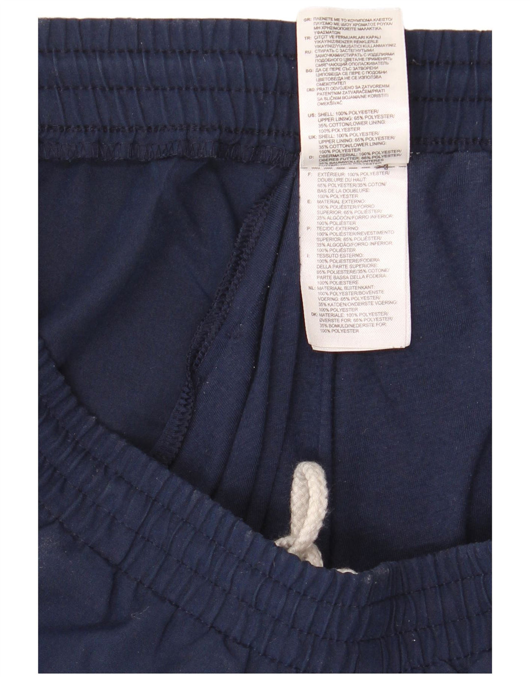 Adidas Herre træningsdragt Bukser Joggers Large Navy Blue Polyester