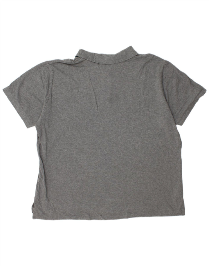 EDDIE BAUER Poloskjorte til mænd 2XL Grå Bomuld