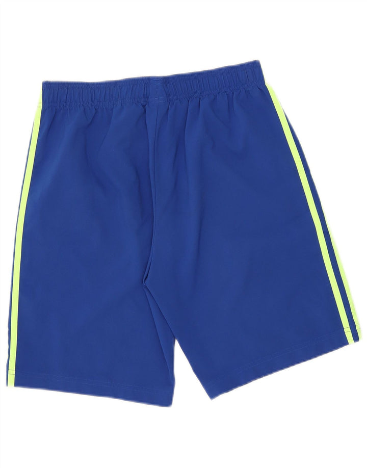 Adidas drenge sportsshorts 15-16 år blå polyester