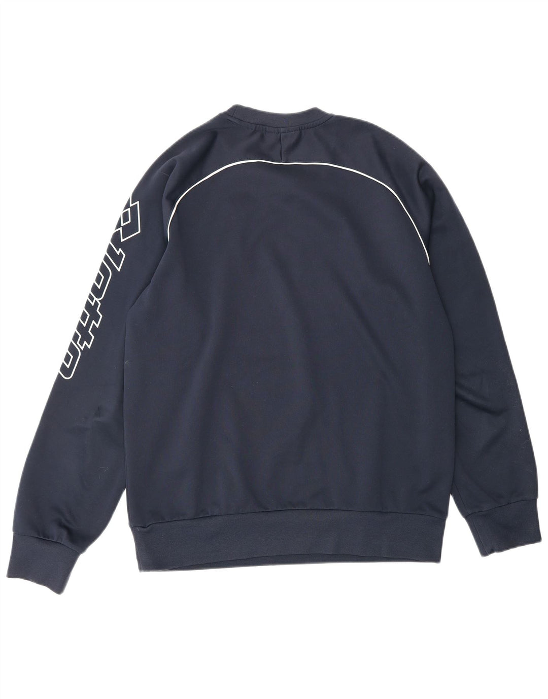 LOTTO Herre Grafisk Sweatshirt Jumper Medium Navy Blue