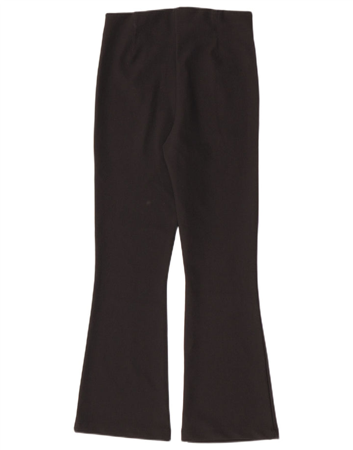 Zara Dame Flare Leggings UK 12 Medium Sort Polyester