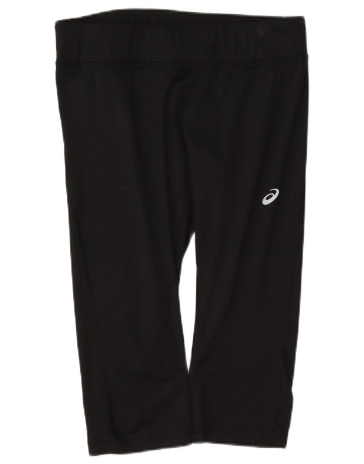 Asics Dame Capri Træningsdragt Bukser UK 14 Large Black Polyester