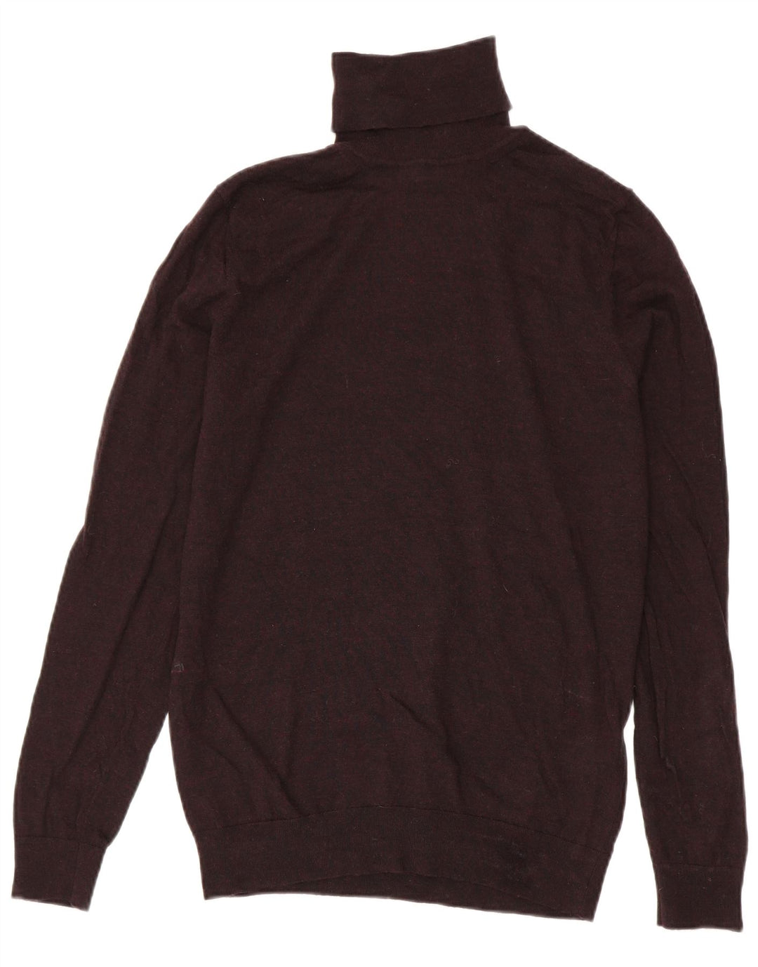 Reiss Herre rullehals sweater Medium Bourgogne uld