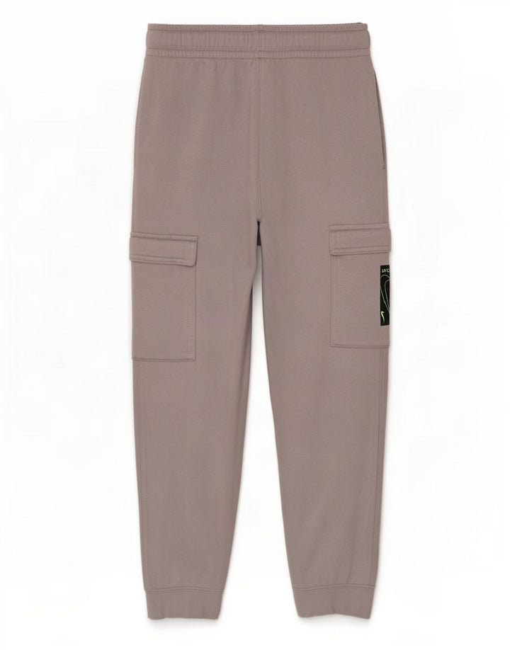 Nike Boys Cargo træningsdragt Bukser Joggers 8-9 år Små grå bomuld