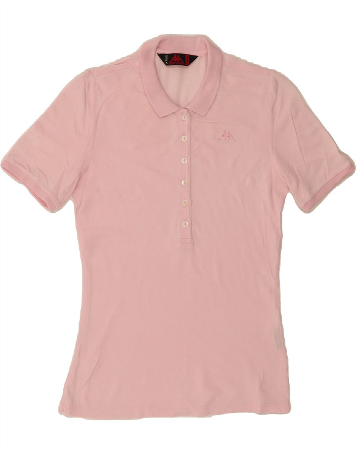 KAPPA Womens Polo Shirt UK 6 XS Pink Vintage Kappa and Second-Hand Kappa from Messina Hembry 